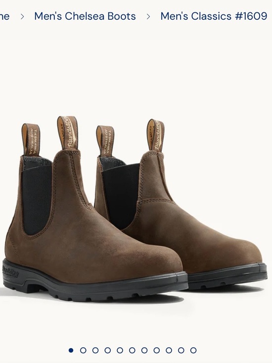 Blundstone Shoes - NEW Blundstone Chelsea #1609 Boot, Brown, AU 7/US Mens 8, Women 10/Euro 41